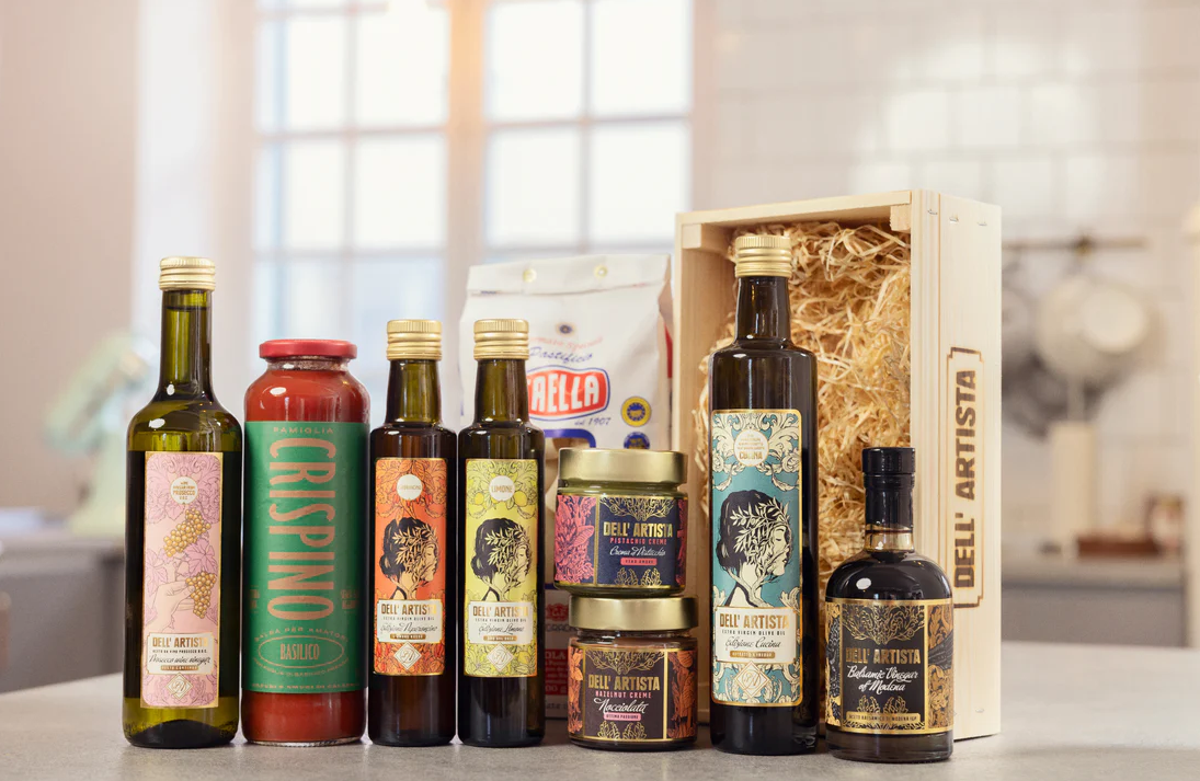 Delikatesskorg från Dellartista