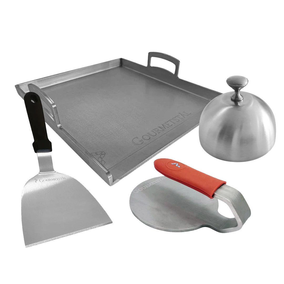 smashburger kit stekstål gourmetstål 34 x 39 cm