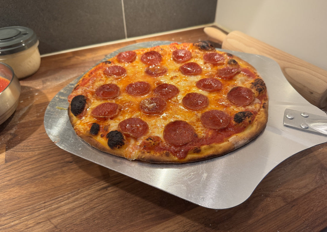 Snabb pizzadeg recept